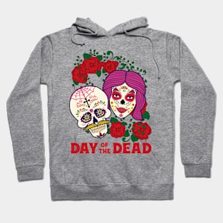 Day of the Dead Sugar skull Hoodie